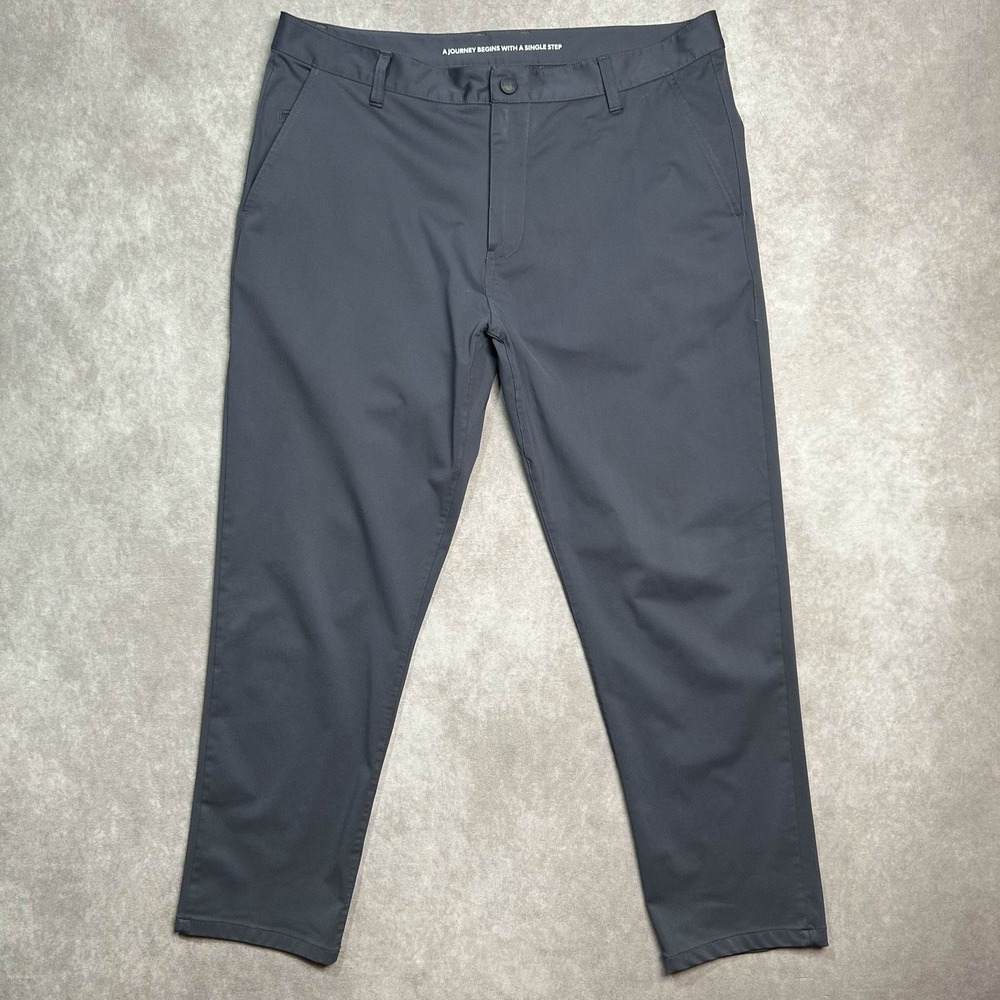 Rhone Commuter Slim Pant Grey-blue  Men's 36 Stretch Performance Casual